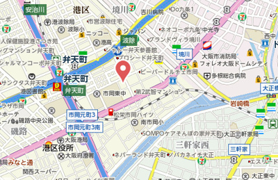 【地図】 | エスリード弁天町ポートヴィラ
