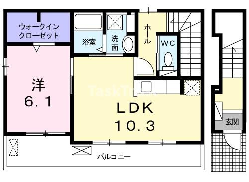 【間取り】 | セイザン天六