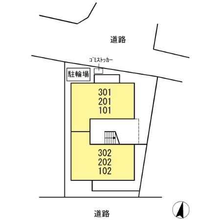 プランドールの区画図