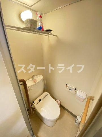 大阪市淀川区宮原５丁目の賃貸マンションのトイレ