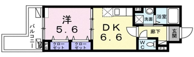 シャルフィーの間取り