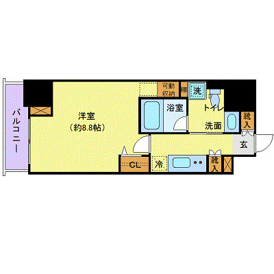 【間取り】 | グランドコンシェルジュ六本木