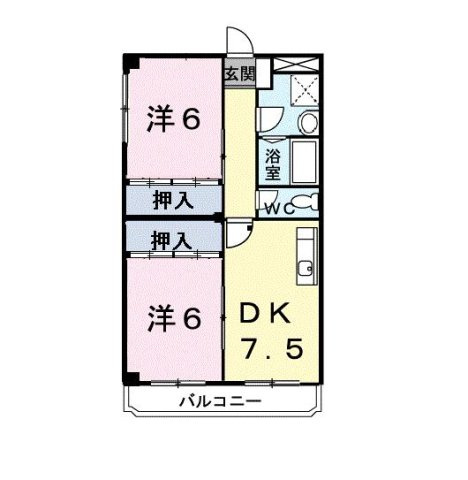 サンリーヴェの間取り
