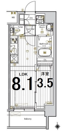 【間取り】 | SOLメイクス新栄