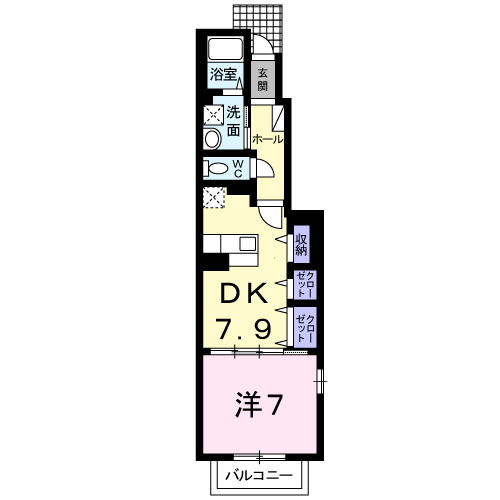 オートヌ　ヴァレの間取り