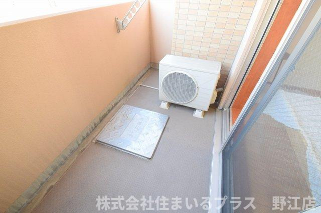 バルーンフラワー諏訪のバルコニー