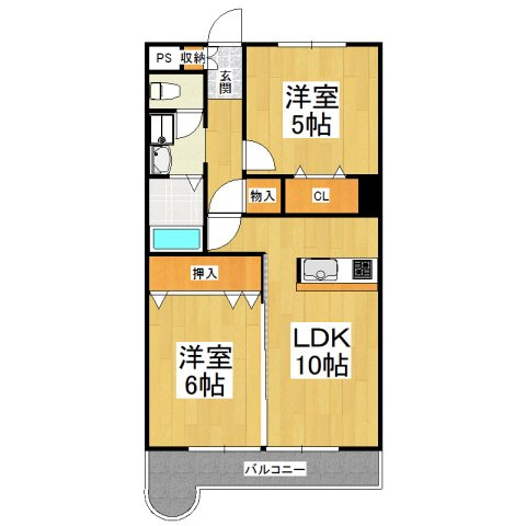 【間取り】 | ヴィハーラ仲本