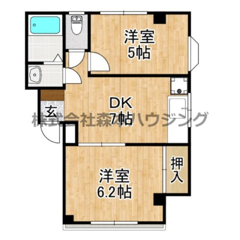 【間取り】 | 　GM栄町