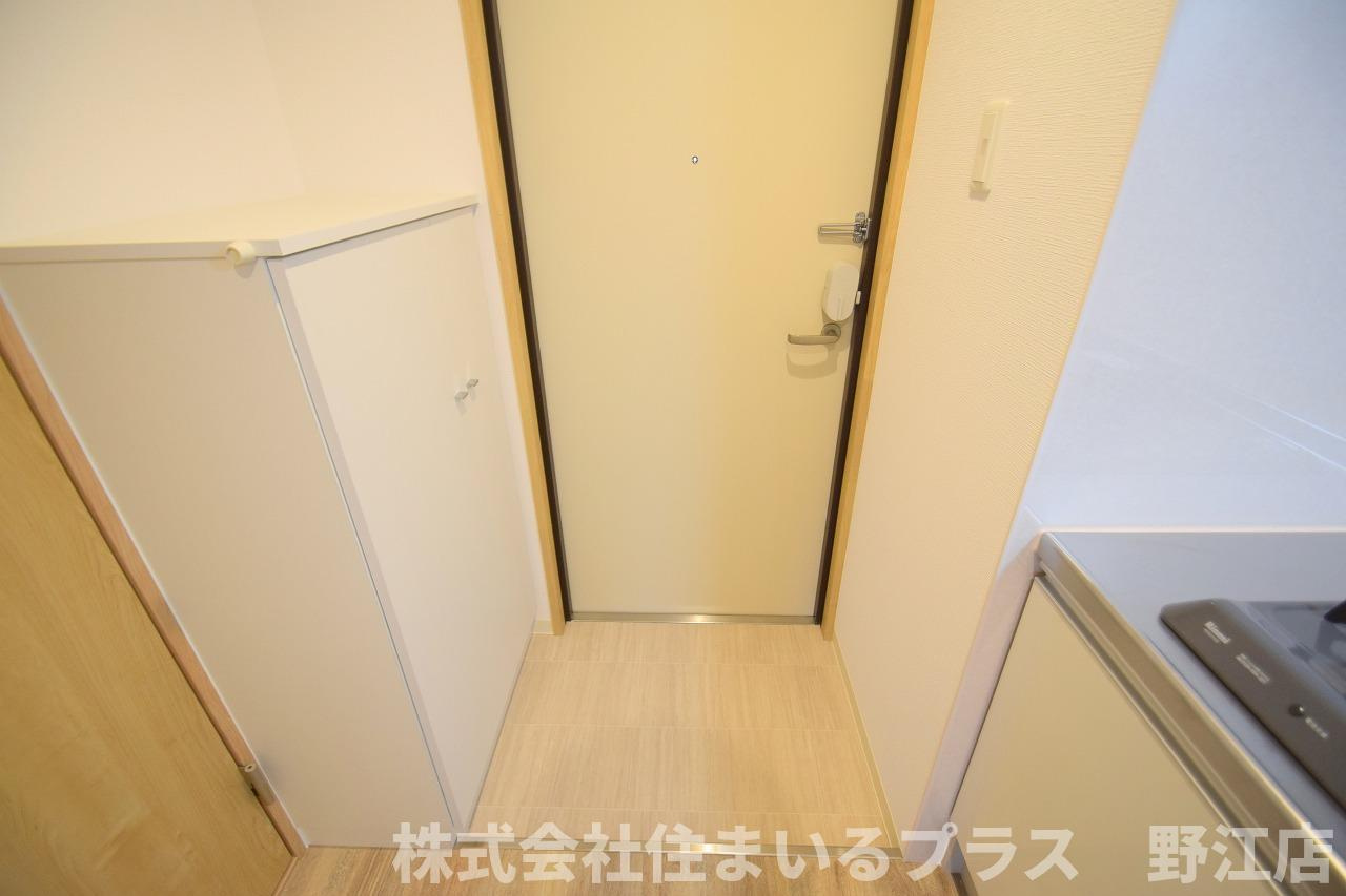 PARK CUBEの玄関