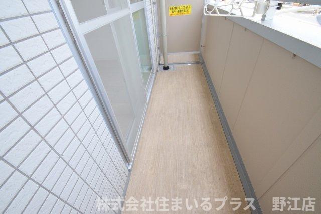 PARK CUBEのバルコニー