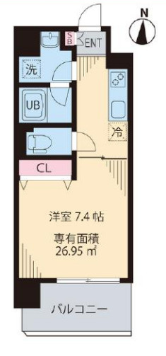 【間取り】 | ソルジェンテ中野