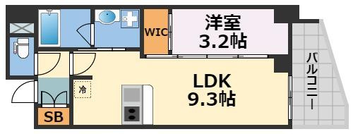 セレニテ堺筋本町リアンの間取り