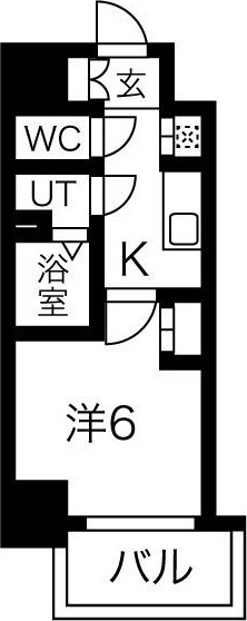 エステート金山の間取り