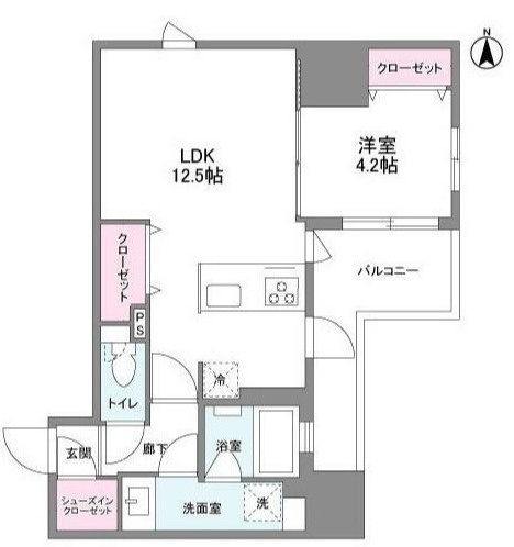 【間取り】 | シーズンフラッツ心斎橋EAST