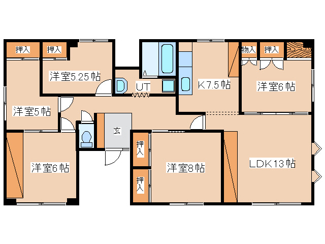 幸ハイツの間取り