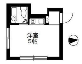 【間取り】 | カフーシ蒲田 | 間取図