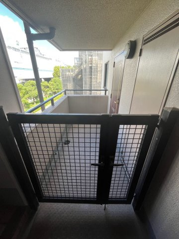 エクセレンス芦屋のバルコニー