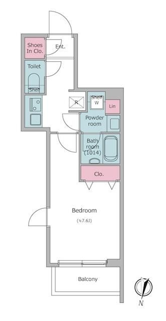 ドゥーエ梅屋敷の間取り