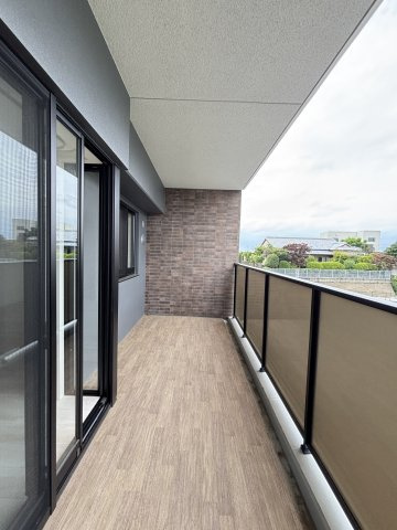S-RESIDENCE愛宕SOUTHのバルコニー