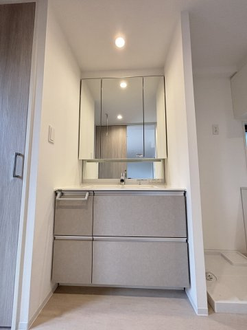 S-RESIDENCE愛宕SOUTHの洗面所