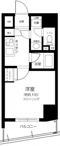 ガラ・シティ東日本橋の間取り