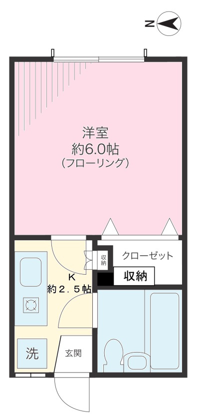 ヒルサイドハイツの間取り