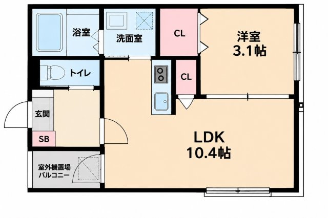 【間取り】 | 東部市場前K2レジデンス