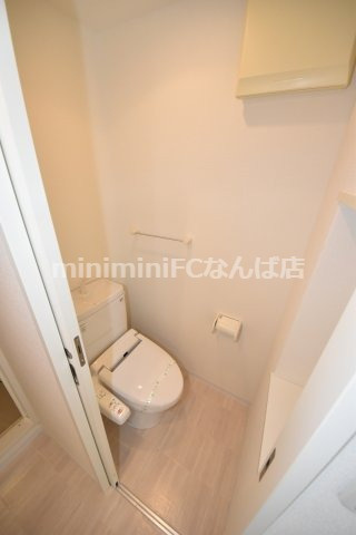 コスモリード谷町六丁目（旧：ドゥーエ谷町）のトイレ