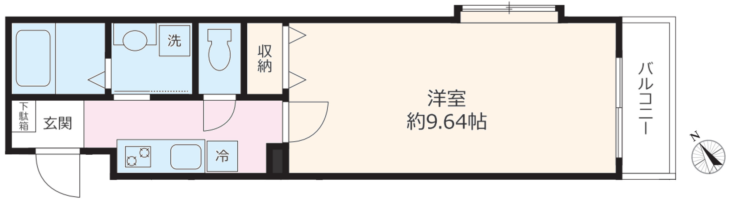 Sanctuaire赤羽の間取り