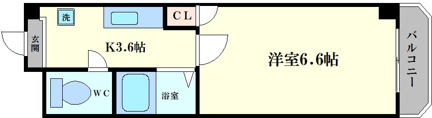 ドエル南本町の間取り