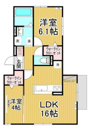 D-residence上甲子園の間取り