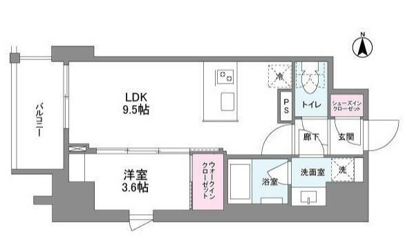 【間取り】 | シーズンフラッツ心斎橋EAST