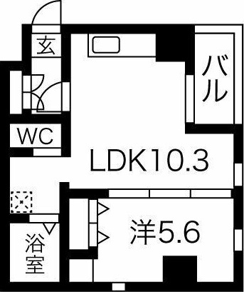 【間取り】 | サンエスケーイワタ丸の内