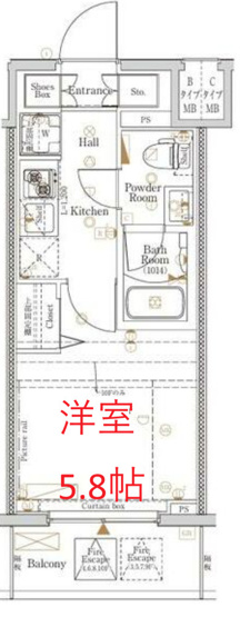 【間取り】 | Log川崎駅前