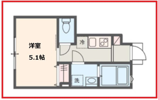 【間取り】 | メルディア小台Ⅱ