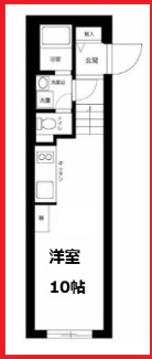 【間取り】 | ライブフラット蔵前