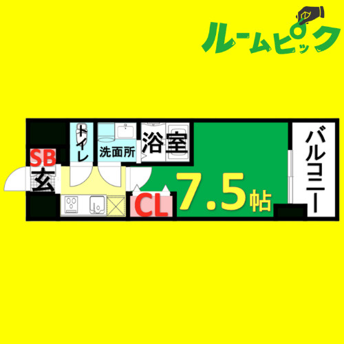 S-RESIDENCE豊国通　名古屋市賃貸　仲介手数料無料