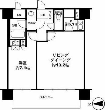 藤和ハイタウン上野の間取り