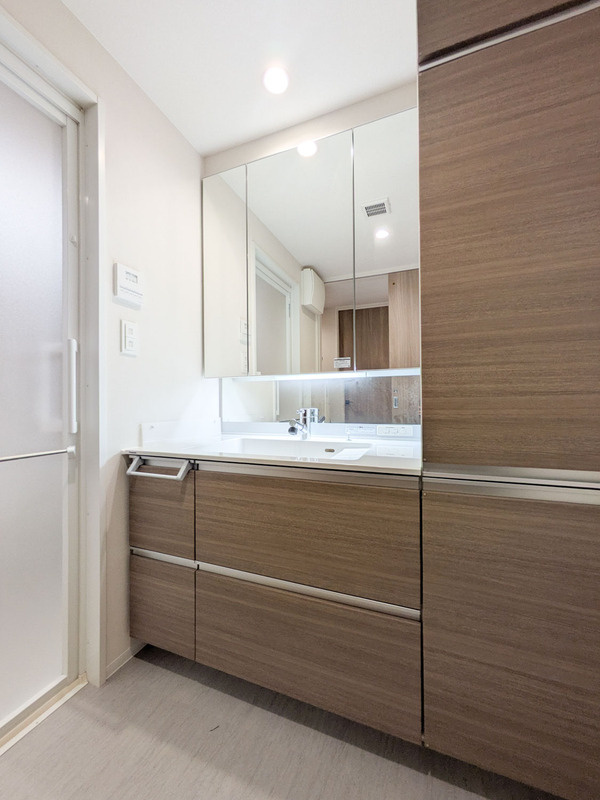 S-RESIDENCE愛宕SOUTHの独立洗面台