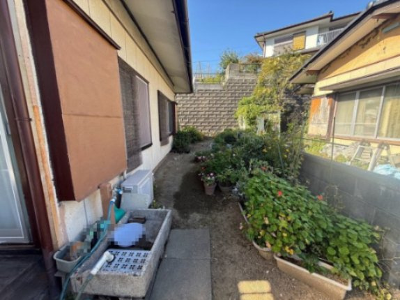 【庭】 | 日立市金沢町5丁目　4DK