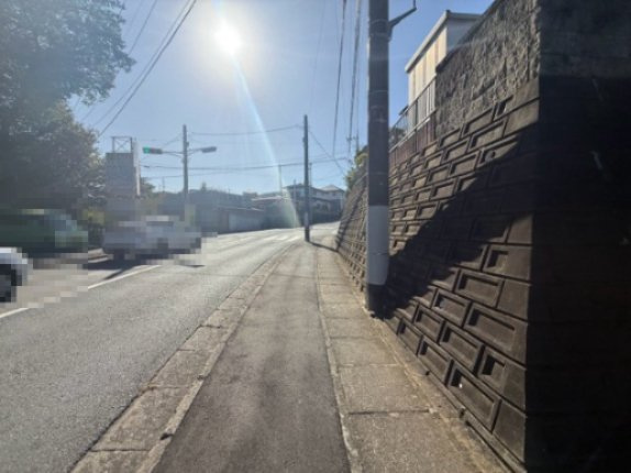 【前面道路含む現地写真】 | 日立市金沢町5丁目　4DK