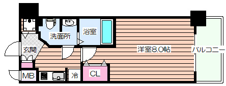 【間取り】 | エスライズ梅田北