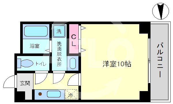 NUI南森町の間取り|NUI南森町　間取り
