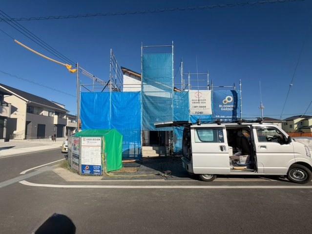 【前面道路含む現地写真】 | 藤岡市藤岡　平屋　新築住宅 | お気軽にお問い合わせください♪