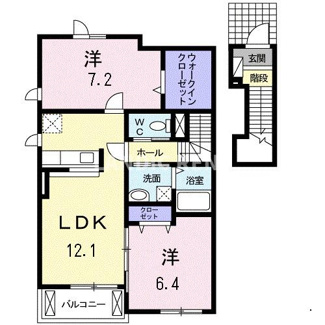 【間取り】 | オレンジ　ジュネス