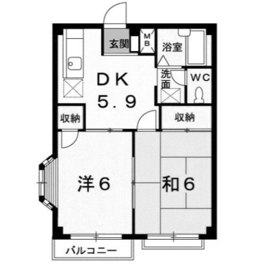【間取り】 | エルデイム宮本