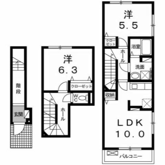 【間取り】 | セントレーアⅠ