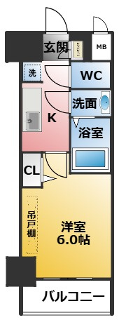 プレリス花の木オルディアの間取り