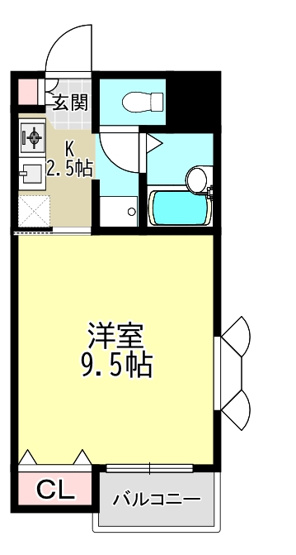 【間取り】 | ステイツ新堀