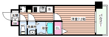 【間取り】 | ファーストフィオーレ北大阪ミラージュ